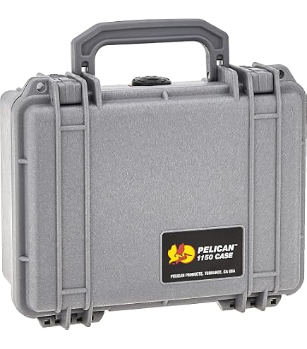 Amazon.com: Pelican 1150 Case with Foam (Silver) : Sports & Outdoors